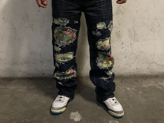 Sky Flower - Jeans
